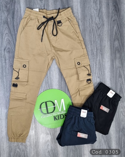 Jogger cargo estivaneli de niño 0305