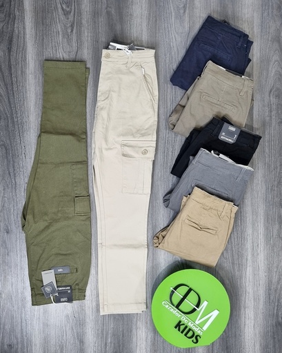 Pantalon cargo estivaneli de niño pn0252