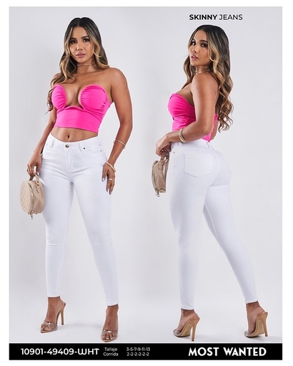 Jeans tobillero mostwanted dama 49409