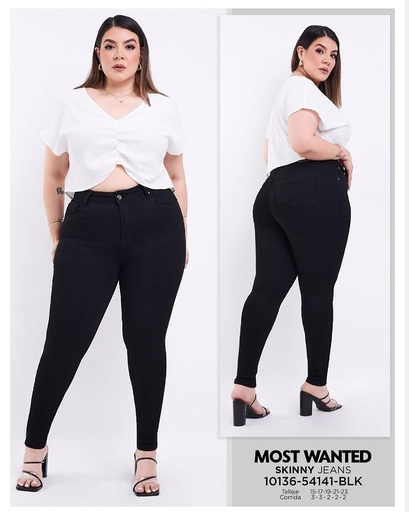 Jeans skinny plus mostwanted dama 54141