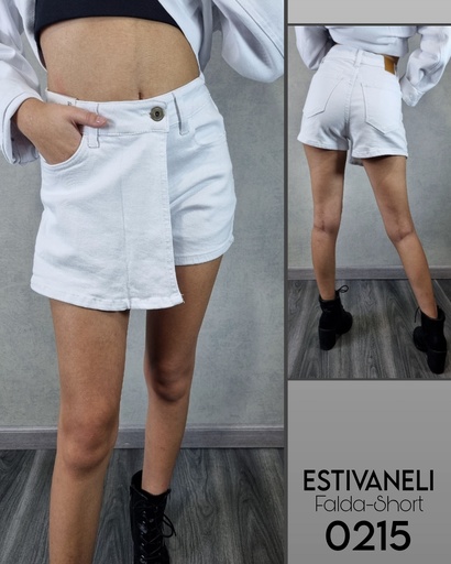 Falda short estivaneli fd0215