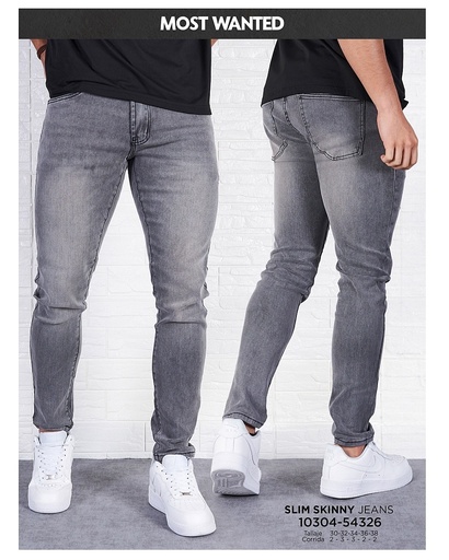 Jeans skinny mostwanted de caballero 54326