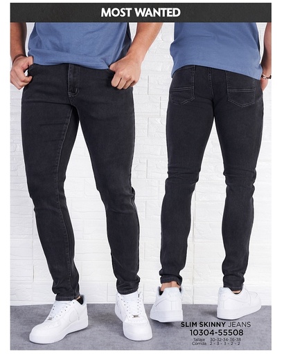 Jeans skinny mostwanted de caballero 55508