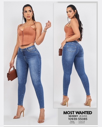 Jeans skinny de dama mostwanted 55085