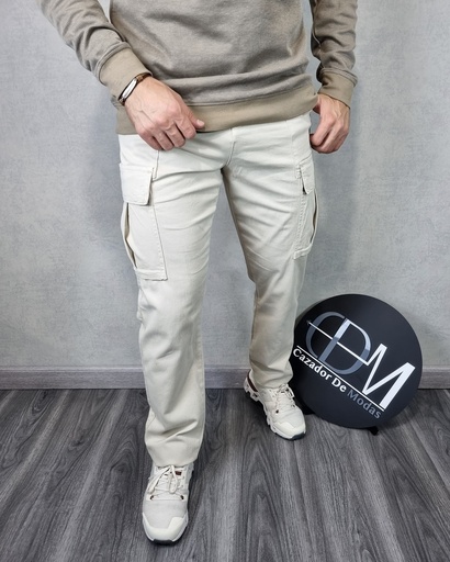 Pantalon cargo relaxed fit estivaneli 6287