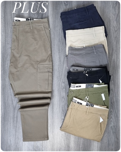 Pantalon cargo plus estivaneli 0270