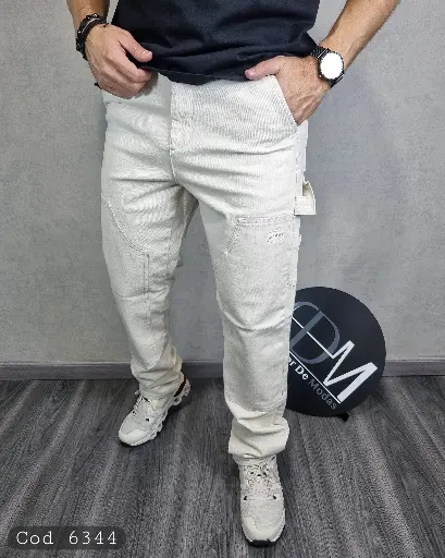 Pantalon cargo straight estivaneli 6344