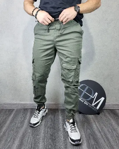 Jogger cargo relaxed estivaneli 6302