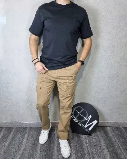 Pantalon cargo slouchy estivaneli 6308