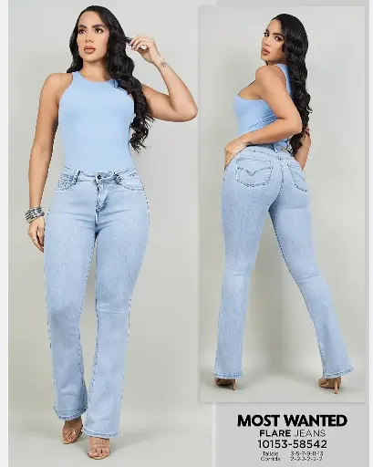 Jeans flare mostwanted 58542