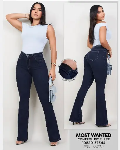Jeans skinny con faja mostwanted 57344