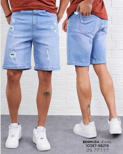 Bermuda de jeans mostwanted 58219