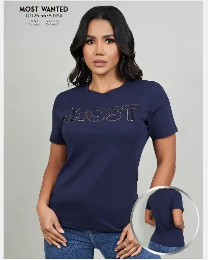 Franelas de dama mostwanted 5678