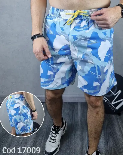 Short playero estampado estivaneli 17009