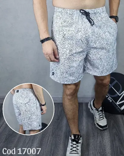 Short playero estampado estivaneli 17007