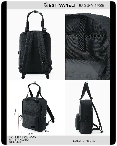 [MRE34008] Morrales con asas estivaneli 34008