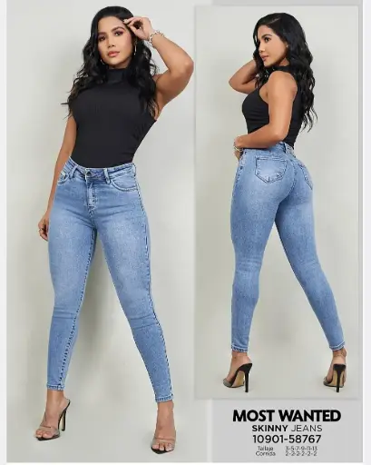 Jeans skinny mostwanted 58767