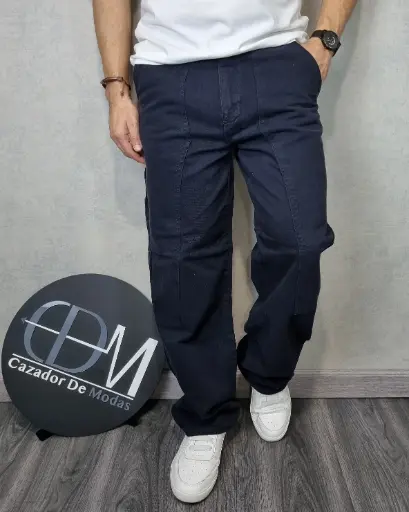 Pantalón carpintero cargo estivaneli 6347
