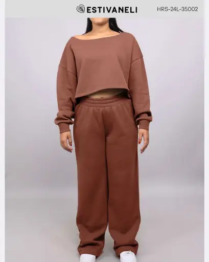 Suéter crop tops damas estivaneli 35001