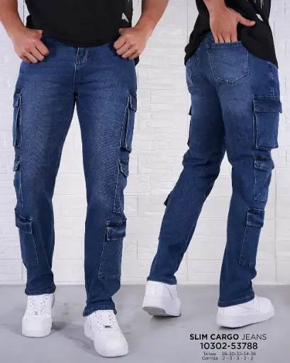 Jeans slim cargo mostwanted 53788