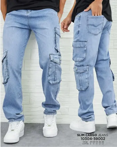 Jeans slim cargo mostwanted 59002