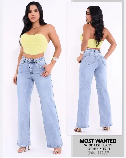 Jeans wide leg mostwanted 59319
