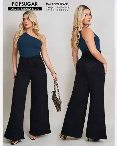 Jeans palazzo popsugar 58902