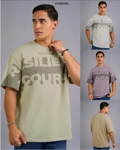 Franela oversize estampada mostwanted 6132