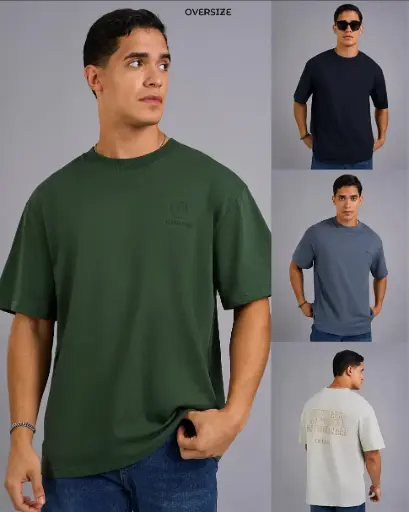 Franela oversize estampada mostwanted 6128