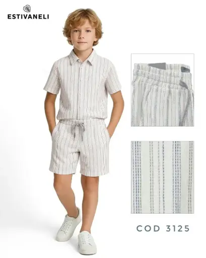 Conjunto de niños relaxed estivaneli cn3125