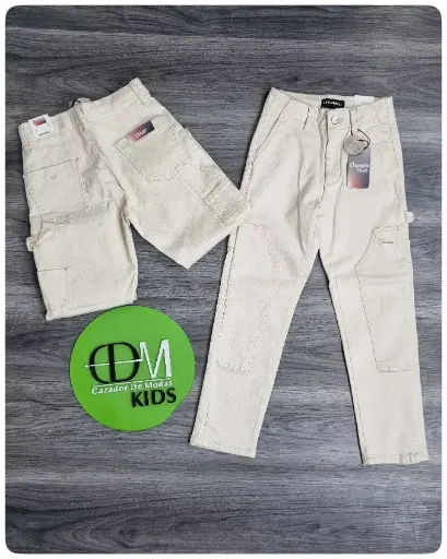 Pantalon straight de niños estivaneli pn6394