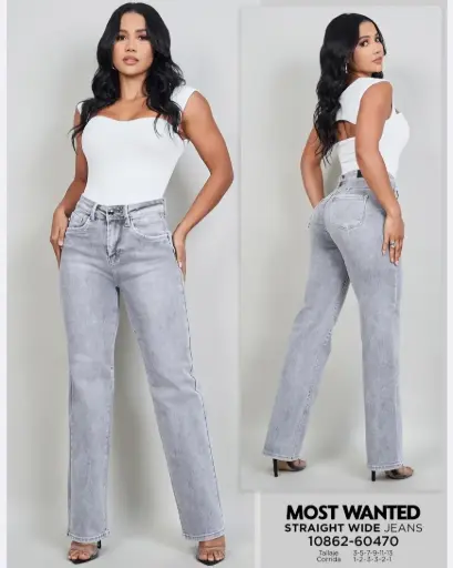 Jeans straight wide mostwanted 60470