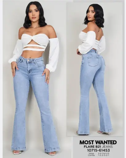 Jeans flare mostwanted 61453