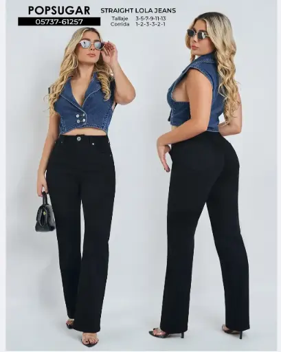 Jeans straight lola popsugar 61257