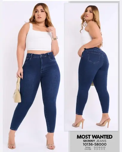 Jeans skinny mostwanted plus 58000