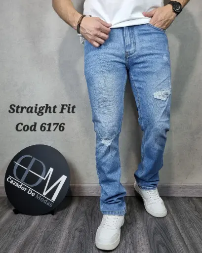 Jeans straight fit estivaneli 6176
