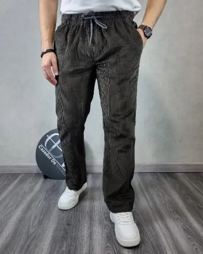 Pantalón de pana relaxed slim estivaneli 19196