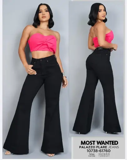 Jeans palazzo flare mostwanted 61760