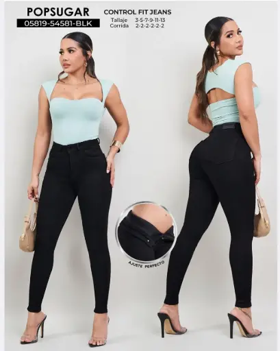 Jeans skinny con faja popsugar 54581