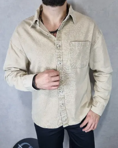 Camisa boxy fit estivaneli 64101