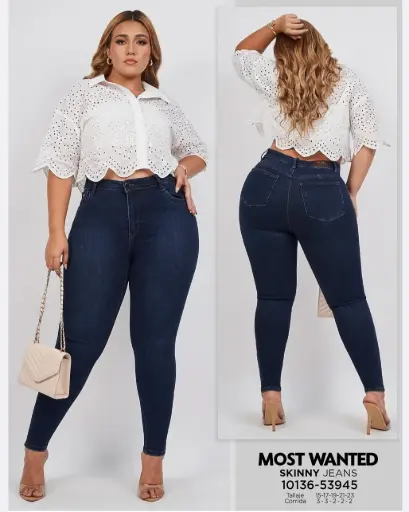 Jeans skinny mostwanted plus 53945