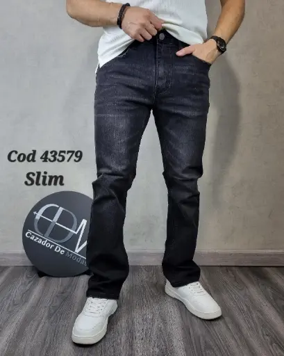 Jeans slim estivaneli 43579