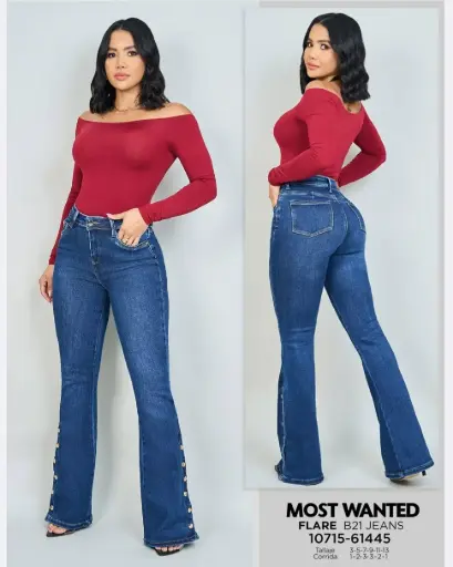 Jeans flare mostwanted 61445