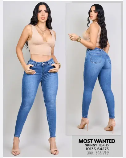 Jeans skinny mostwanted 64275