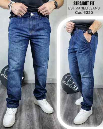 Jeans straight estivaneli 6220