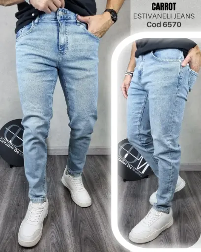 Jeans carrot estivaneli 6570