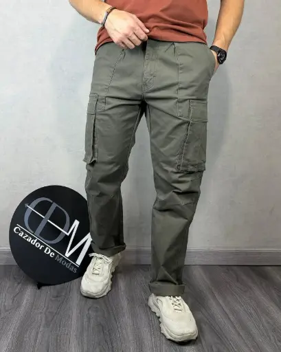 Pantalón cargo carrot estivaneli 56023