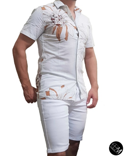 [C29277] CAMISA ESTAMPADA ESTIVANELI 29277