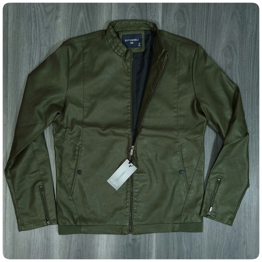 [CQ665] Chaqueta semi-cuero estivaneli 665