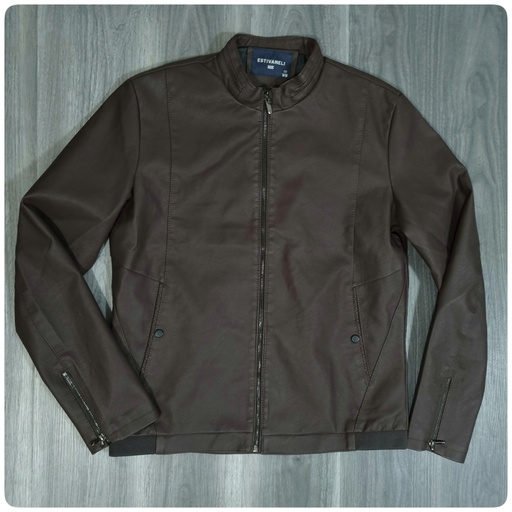 [CQ666] Chaqueta semi-cuero estivaneli 666